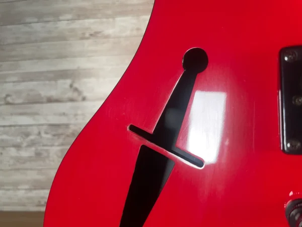 BC Rich The Dagger Blood Red Used