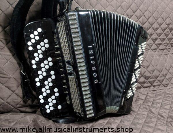 Borsini C-system 5-row Chromatic Accordion