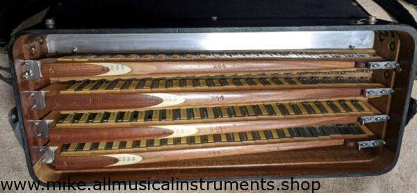 Borsini C-system 5-row Chromatic Accordion