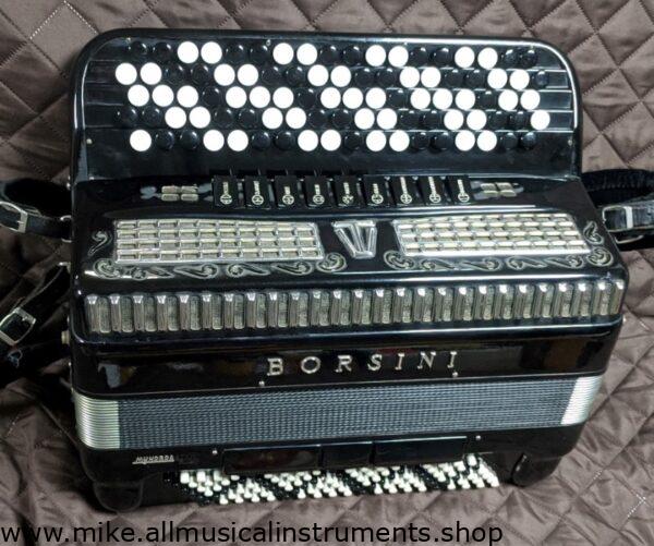 Borsini C-system 5-row Chromatic Accordion