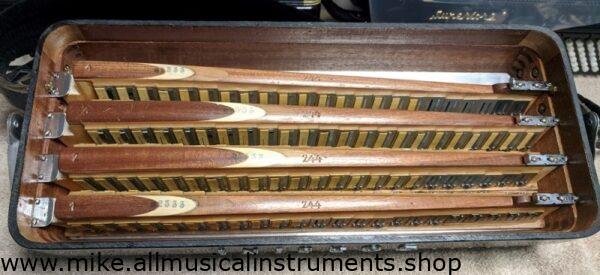 Borsini C-system 5-row Chromatic Accordion