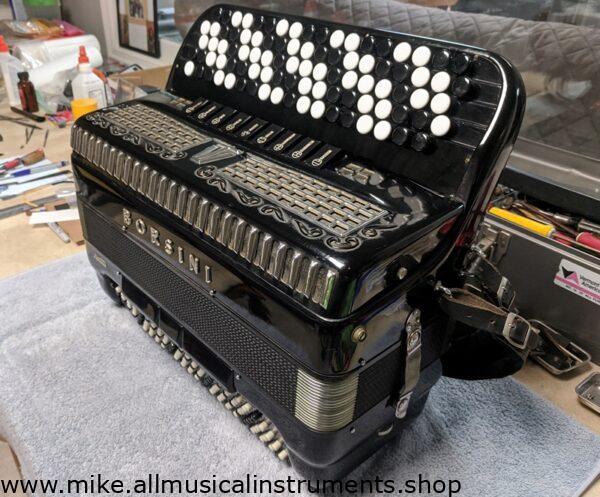Borsini C-system 5-row Chromatic Accordion