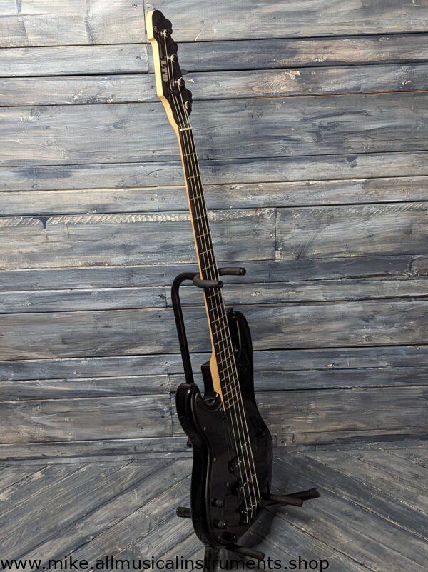 ESPLTD Left Handed SURVEYOR '87 4-String Electric Bass- Black