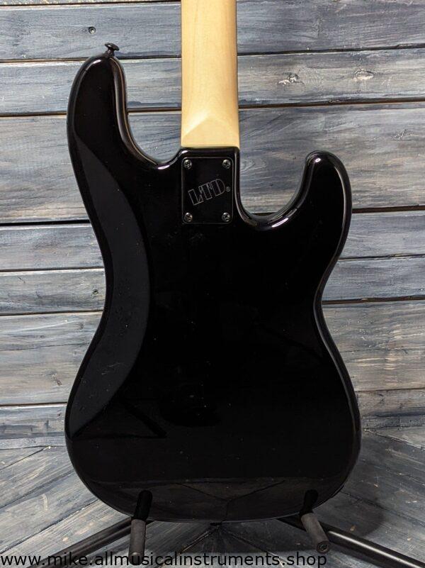 ESPLTD Left Handed SURVEYOR '87 4-String Electric Bass- Black