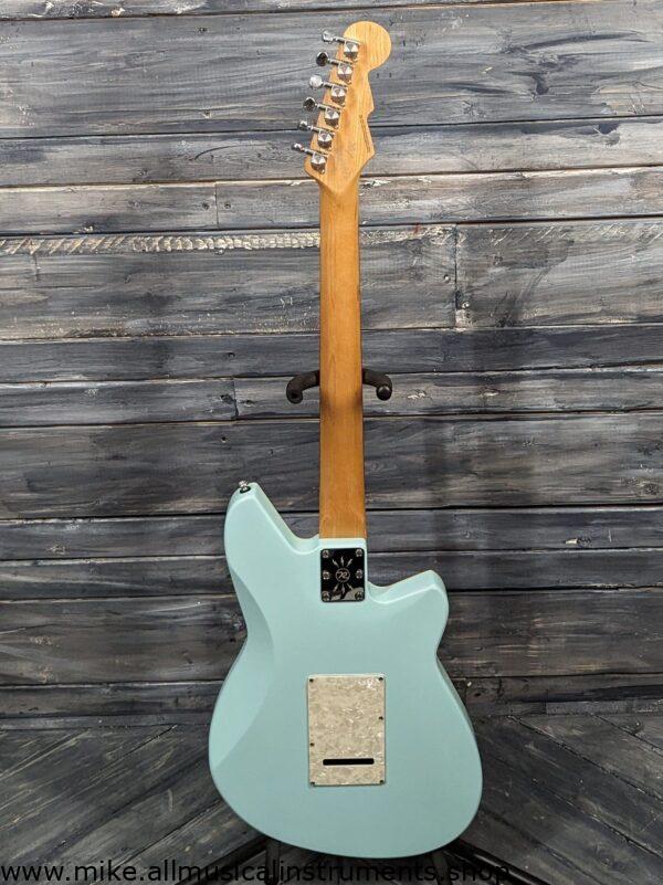 Reverend Left Handed Six Gun HPP Electric Guitar- Chronic Blue - Blem