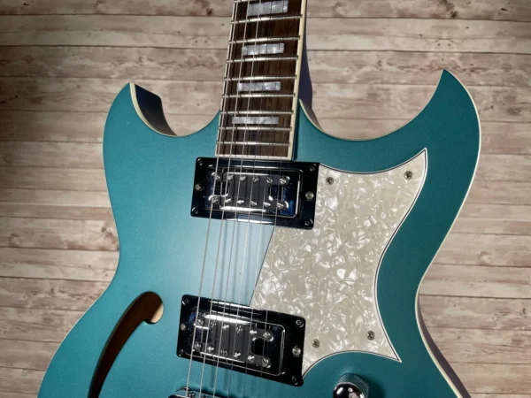 Reverend Tricky Gomez Limited Edition Hollowbody Used5 Reverend Tricky Gomez Limited Edition Hollowbody Used