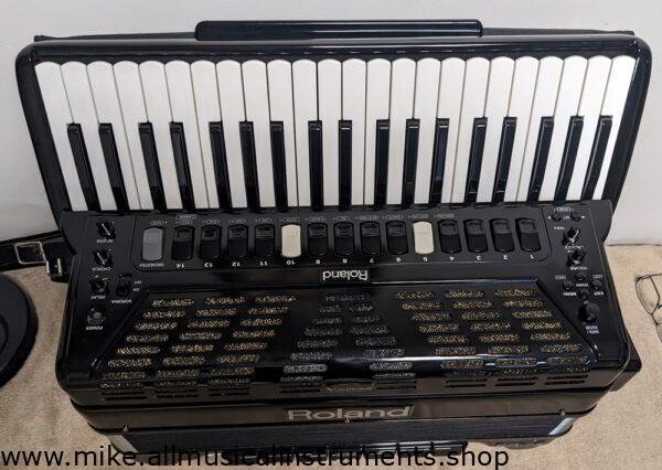 Roland FR-7X Black Digital Accordion