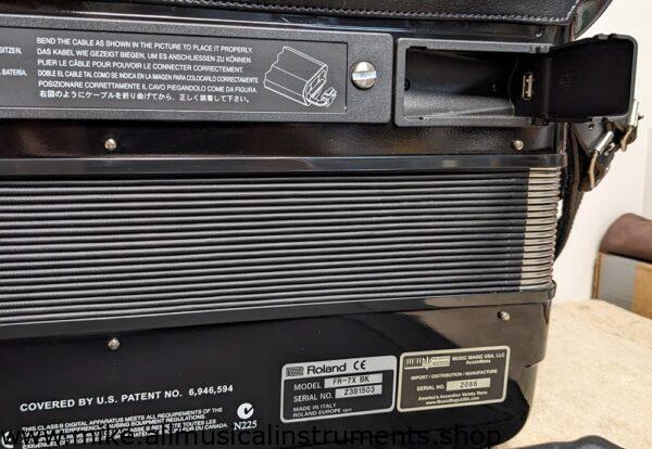 Roland FR-7X Black Digital Accordion