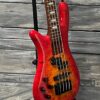 Spector Left handed Euro Bolt 4 EUROBOLT4INRLH 4 String Electric Bass Guitar- Inferno Red