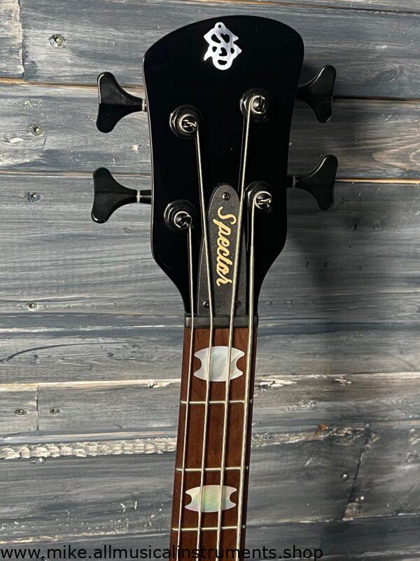 Spector Left handed Euro Bolt 4 EUROBOLT4INRLH 4 String Electric Bass Guitar- Inferno Red