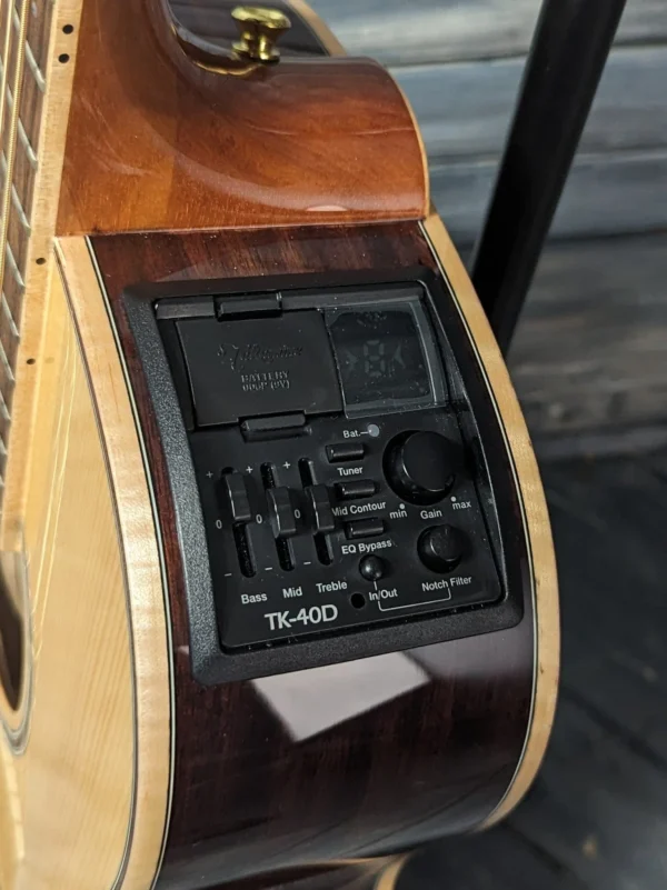 Takamine Left Handed GY93ELH New Yorker Parlor-Style Acoustic Electric Guitar