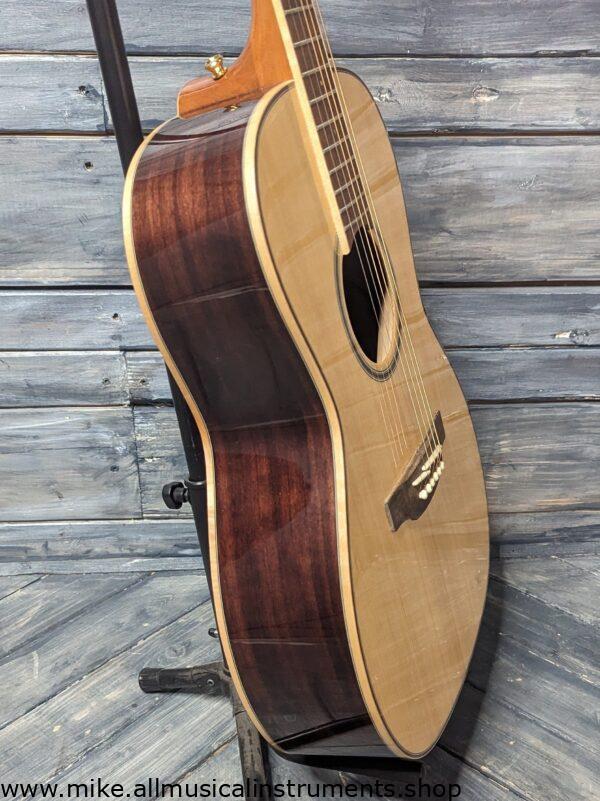 Takamine Left Handed GY93ELH New Yorker Parlor-Style Acoustic Electric Guitar