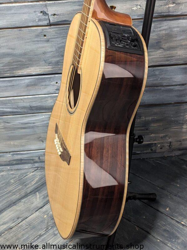 Takamine Left Handed GY93ELH New Yorker Parlor-Style Acoustic Electric Guitar