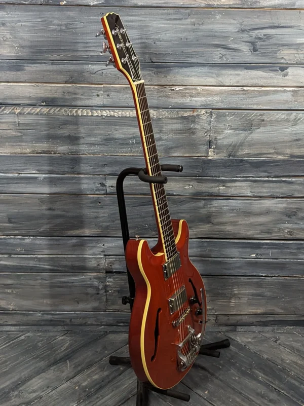 Used Hamer USA Newport Pro Electric Guitar with Hard Case
