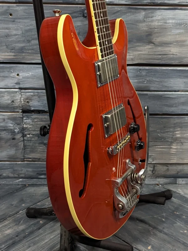 Used Hamer USA Newport Pro Electric Guitar with Hard Case