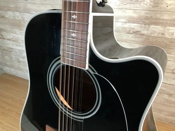 4Takamine EF381SC 12-string Acoustic Electric Used Takamine EF381SC 12-string Acoustic Electric Used