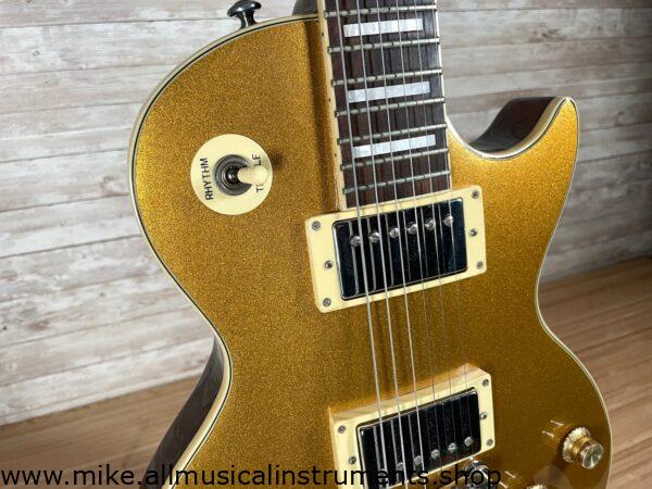 6Carparelli Dot on Shaft 'Rock 95' Gold Top Les Paul Carparelli Dot on Shaft 'Rock 95' Gold Top Les Paul