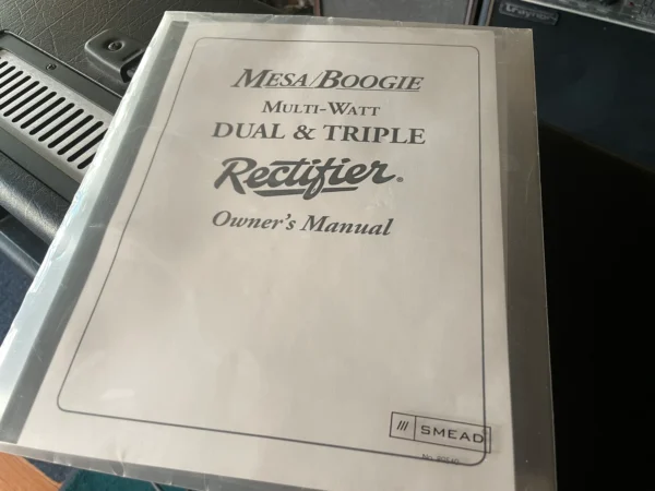 Mesa Dual Rectifier Tube Head and 4x12 Slant Cabinet