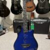 Emerald X-10 Slimline Nylon string 2023 - Vivid Blue gloss