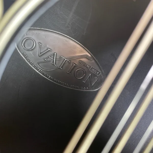 Ovation Model 1615-4 Pacemaker Acoustic/Electric 12 string guitar w/ Hard Case