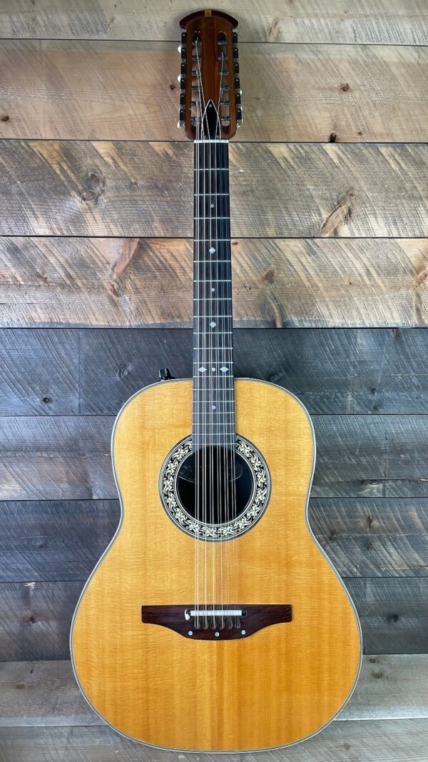 Ovation Model 1615-4 Pacemaker Acoustic/Electric 12 string guitar w/ Hard Case