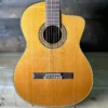 Used 2002 Takamine EC132SQ Classical Guitar - Natural Made In Japan W/Rosewood Sides & Back!