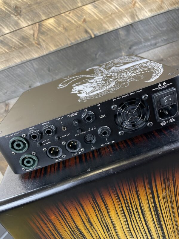 Darkglass Microtubes 900v2 “Euryale” Custom Art Limited Edition 900 watt Bass Head