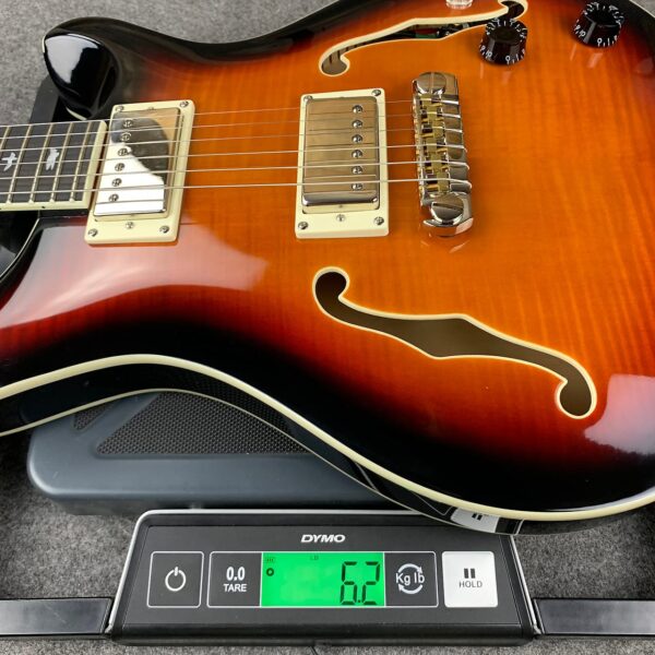 Used PRS SE Hollowbody II - Tri-Color Sunburst With Original Hardshell Case