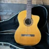 Used 2002 Takamine EC132SQ Classical Guitar - Natural Made In Japan W/Rosewood Sides & Back!