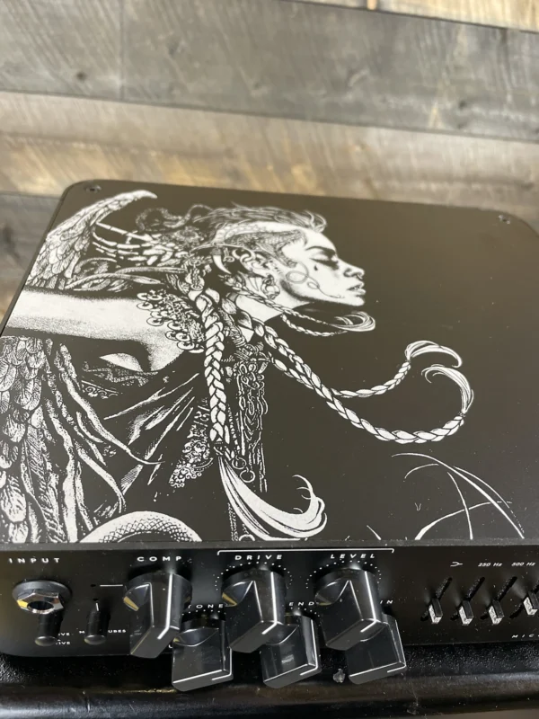 Darkglass Microtubes 900v2 “Euryale” Custom Art Limited Edition 900 watt Bass Head